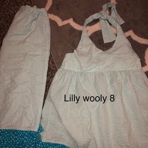 Lilly wooly doodle outfit size 8